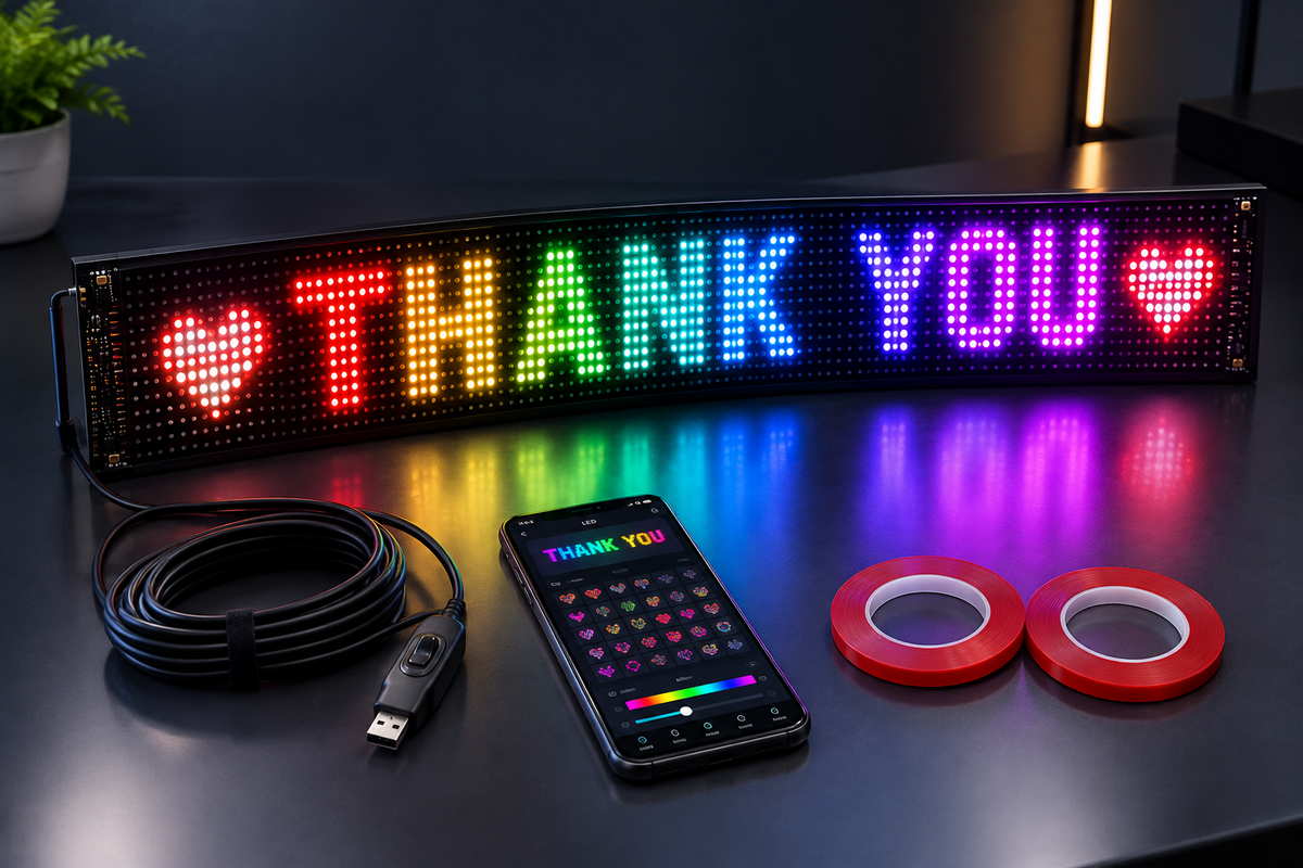 programmable LED display