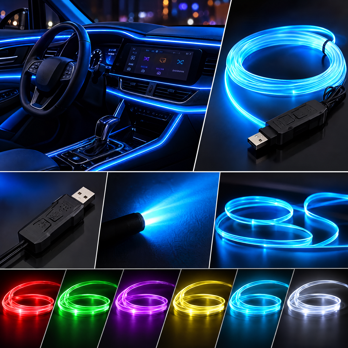 Led interior lighting strip